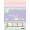 (6011/0032)Papier block 15X21 cm happy