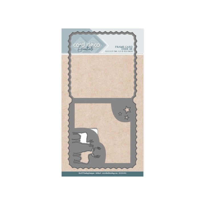 (CDCD10052)Card Deco Essentials Dies - Deer 4K