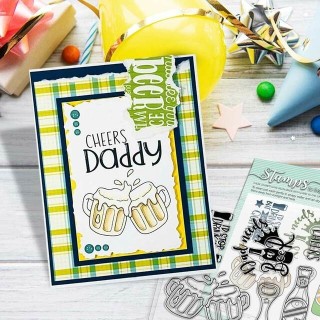 (PD8145)Polkadoodles Cheers and Beers Clear Stamps