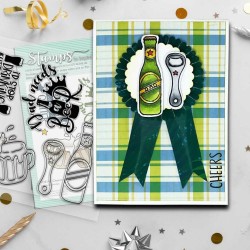 (PD8145)Polkadoodles Cheers and Beers Clear Stamps