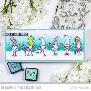 (CS-599)My Favorite Things Gnome for the Holidays Clear Stamps