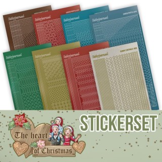 (CHSTS019)Creative Hobbydots Stickerset 19 - Yvonne Creations - The Heart of Christmas