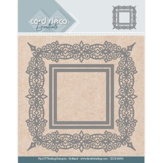 (CDCD10056)Card Deco Essentials Aperture Dies - Swirls Square