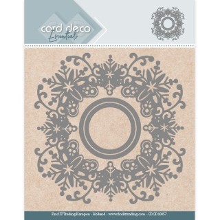 (CDCD10057)Card Deco Essentials Aperture Dies - Snowflake Round