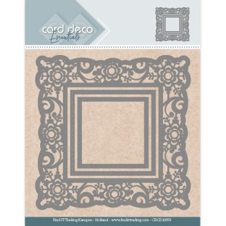 (CDCD10059)Card Deco Essentials Aperture Dies - Flower Square