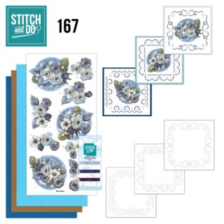 (STDO167)Stitch and Do 167 - Amy Design - Awesome Winter - Winter Flowers