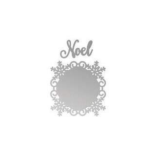 (CO726906)Couture Creations Noel Frame Mini Die Set (2pc)