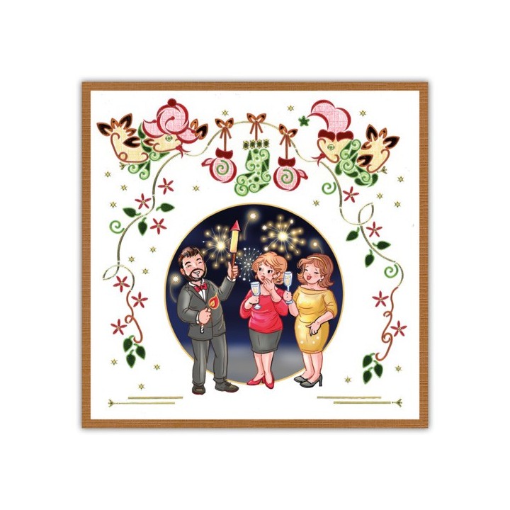(DODO213)Dot and Do 213 - Yvonne Creations - The Heart of Christmas - Fireworks