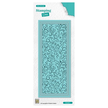 (STAD001)Nellie's choice Stamping dies Flowers