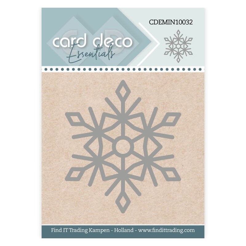 (CDEMIN10032)Card Deco Essentials - Mini Dies - Snowstar