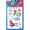 (ABM-OOTW-STAMP72)Studio Light ABM Clear Stamp Sending you love Out Of This World nr.72