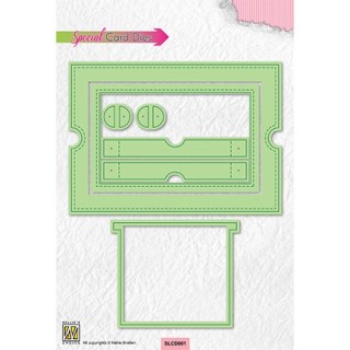 (SLCD001)Nellie's Sliding card dies