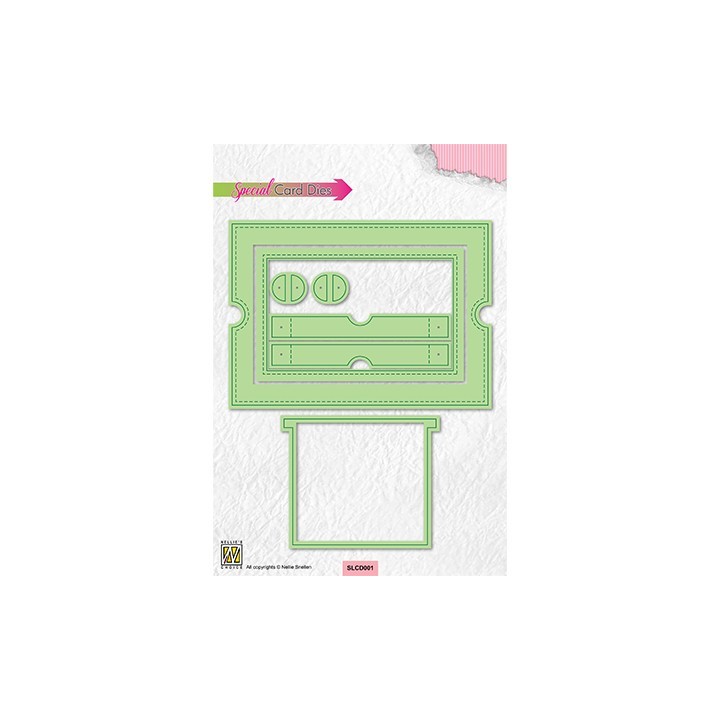 (SLCD001)Nellie's Sliding card dies