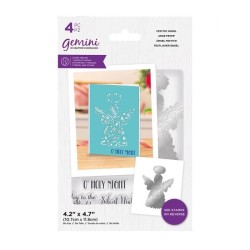 (GEM-STD-FEAN)Gemini Festive Angel Stamp & Die