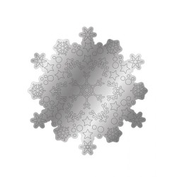 (GEM-STD-ICSN)Gemini Icy Snowflake Stamp & Die
