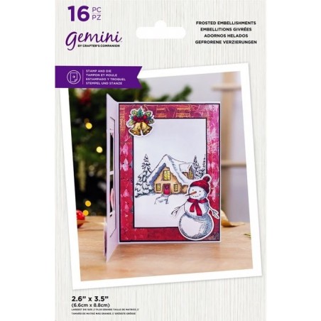 (GEM-STD-FROSTEMB)Gemini Frosted Embellishments Stamp & Die