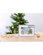 (GEM-STD-SEFEWI)Gemini Sending Festive Wishes Stamp & Die