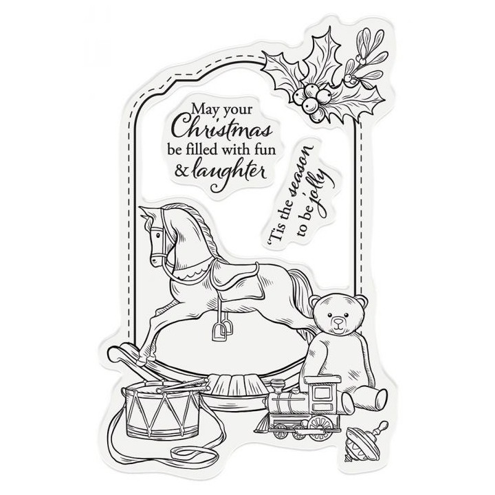 (GEM-STD-CHRFUN)Gemini Christmas Fun Stamp & Die (GEM-STD-CHRFUN)Gemini Christmas Fun Stamp & Die