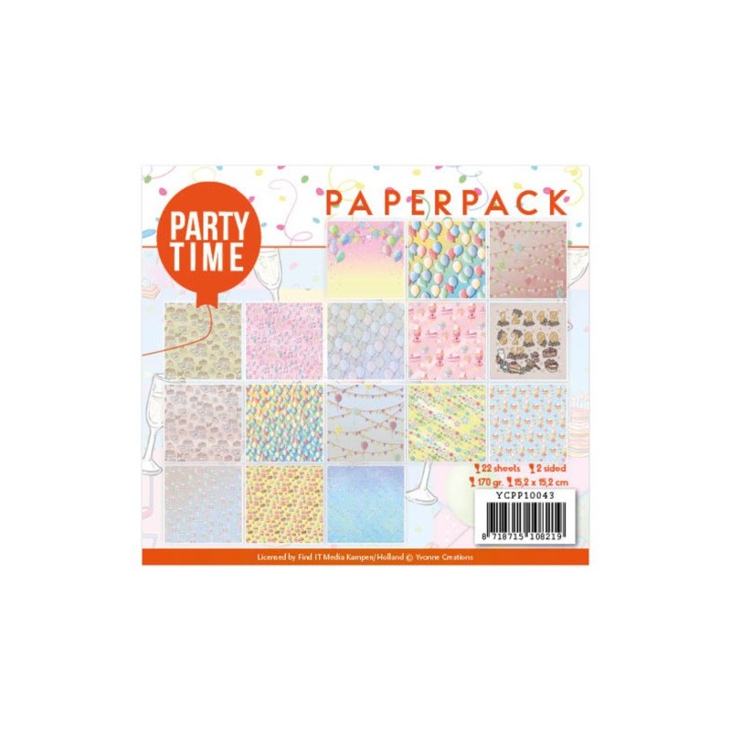(YCPP10043)Paperpack - Yvonne Creations - Party Time