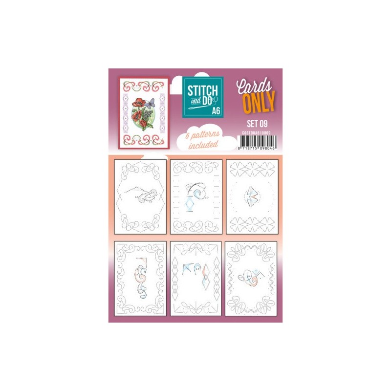 (COSTDOA610009)Stitch and Do Cards Only Set 09
