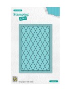 (STAD012)Nellie's choice Stamping dies Rectangle Lattice