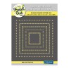 (ACC-DI-31158-66)Clarity NESTED SQUARE HEART DOODLE APERTURE FRAME-ITS DIE SET