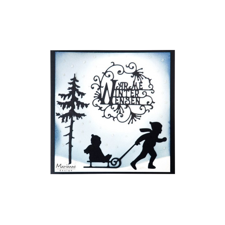 (LR0740)Creatables Silhouette Sleighride