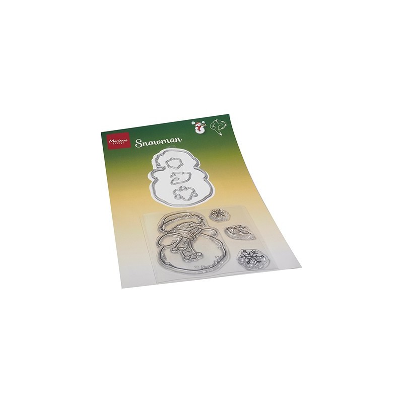 (HT1667)Clear stamp Hetty's Snowman