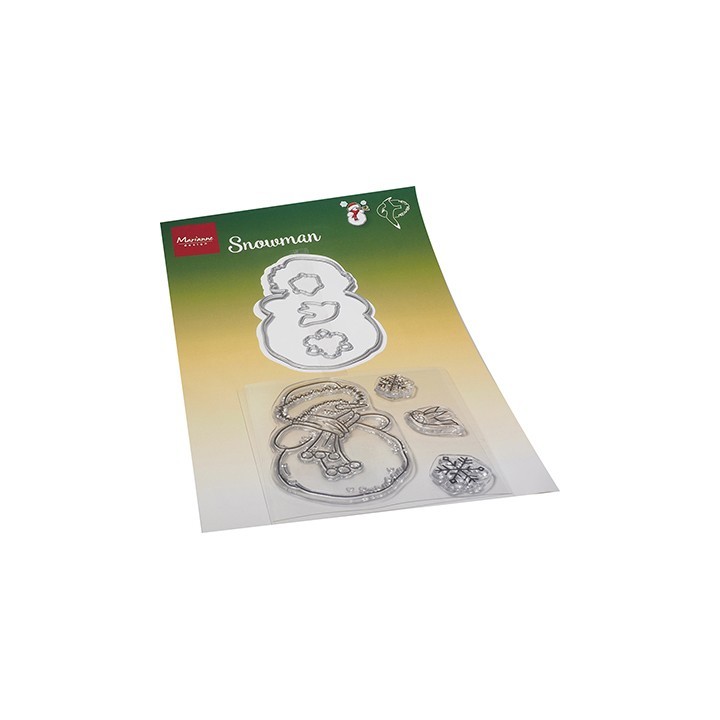 (HT1667)Clear stamp Hetty's Snowman