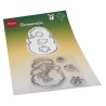 (HT1667)Clear stamp Hetty's Snowman
