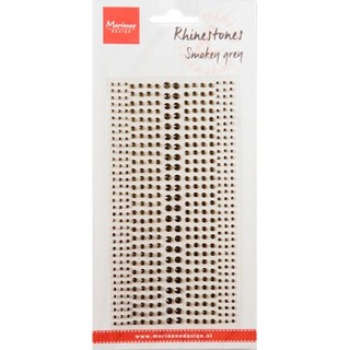 (CA3162)Rhinestones, Smokey grey