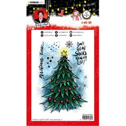 (ABM-ES-STAMP82)Studio light ABM Clear Stamp Christmas Tree Essentials nr.82