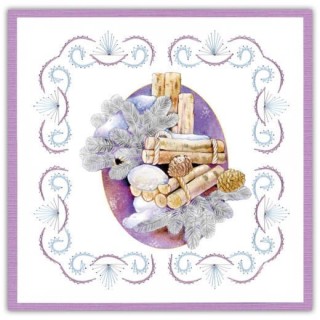 (STDO168)Stitch and Do 168 - Jeanine's Art - Winter Charme - Wood