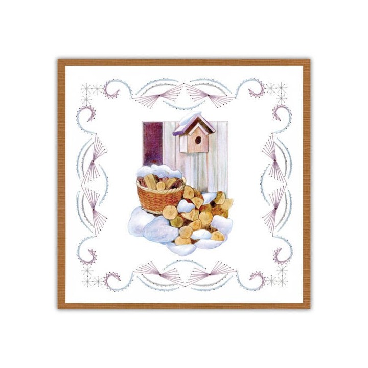 (STDO168)Stitch and Do 168 - Jeanine's Art - Winter Charme - Wood