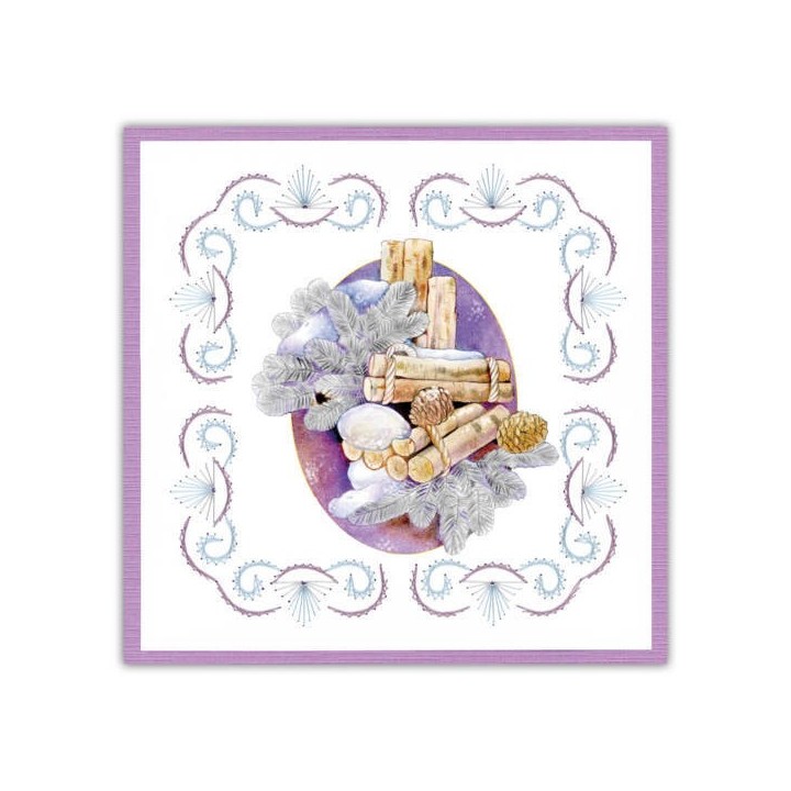 (STDO169)Stitch and Do 169 - Precious Marieke - Flowers and Fruits - Flowers and Grapes
