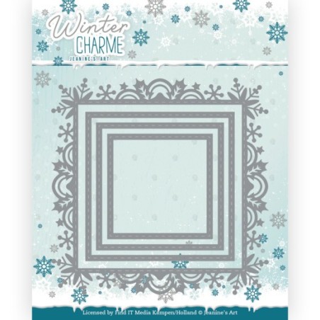 (JAD10142)Dies - Jeanine's Art - Winter Charme - Snowflake Nesting Die