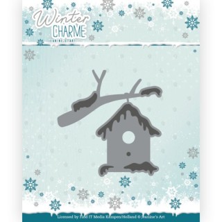 (JAD10145)Dies - Jeanine's Art - Winter Charme - Birdhouse with Snow