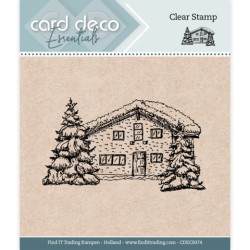 (CDECS074)Card Deco Essentials - Clear Stamps - Cottage