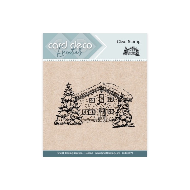 (CDECS074)Card Deco Essentials - Clear Stamps - Cottage