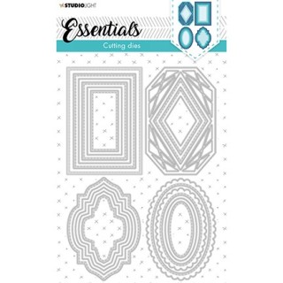 (SL-ES-CD83)Studio Light  SL Cutting Die Shapes nested large Essentials nr.83