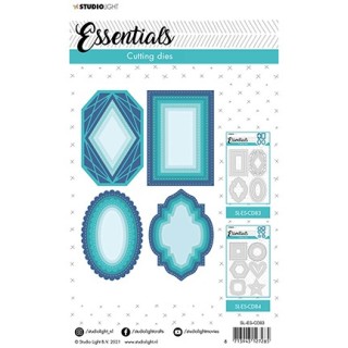 (SL-ES-CD83)Studio Light  SL Cutting Die Shapes nested large Essentials nr.83