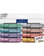 (154625)Faber Castell Highlighter FC 46 Metallic (8pcs)