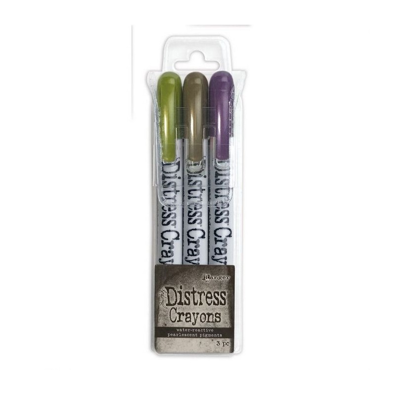 (TSHK77466)Ranger Distress crayons - Tim Holtz - Pearlescent crayon set 2