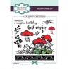 (UMSDB090)Creative Expressions Clear stamp Designer boutique Tiptoe mongst the toadstools