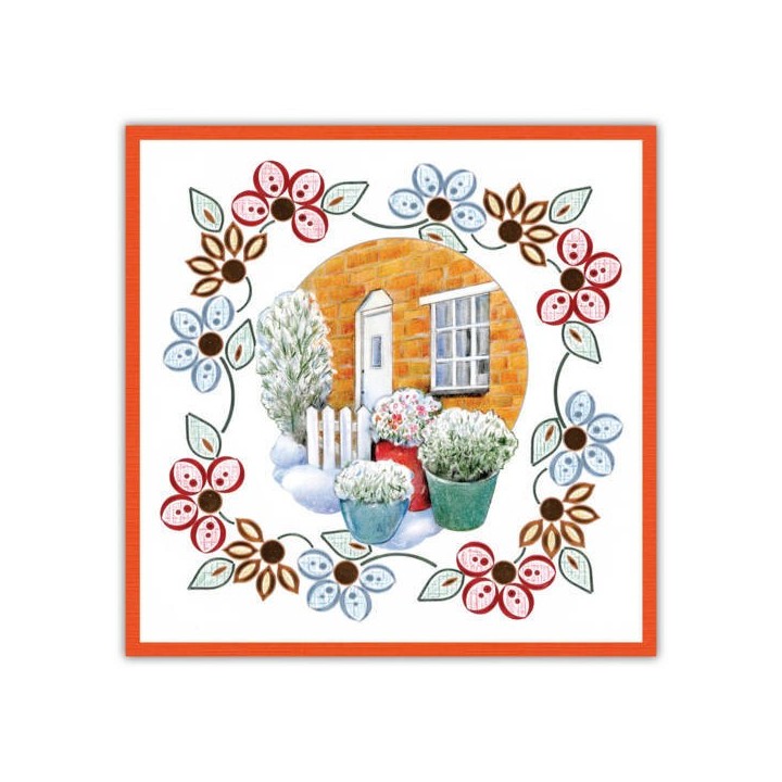 (DODO215)Dot and Do 215 - Jeanine's Art - Winter Charme - Watering Can