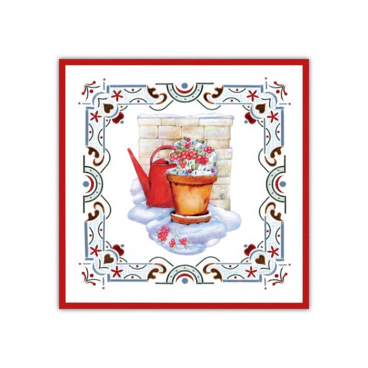 (DODO215)Dot and Do 215 - Jeanine's Art - Winter Charme - Watering Can