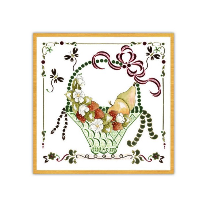 (DODO216)Dot and Do 216 - Precious Marieke - Flowers and Fruits - Flowers and Strawberries