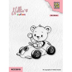 (NCCS018)Nellie`s Choice Clearstamp - Young Driver