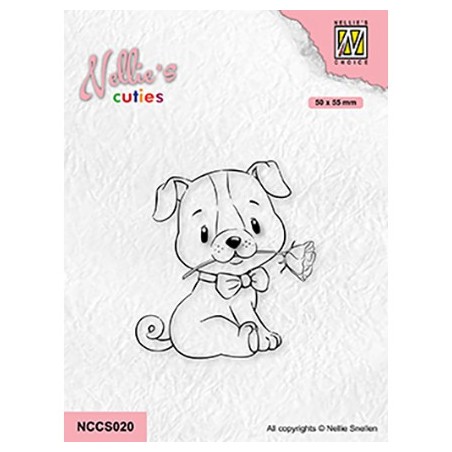 (NCCS020)Nellie`s Choice Clearstamp - A Rose for you