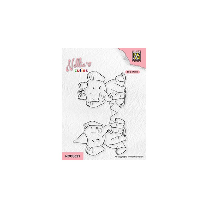 (NCCS021)Nellie`s Choice Clearstamp - Happy Birthday
